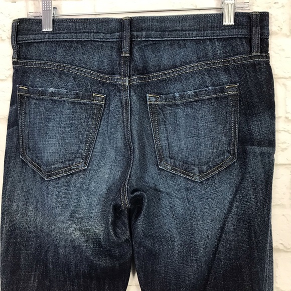 Loft Ann Taylor Slim Boyfriend Distressed Jeans 2 - Picture 3 of 8